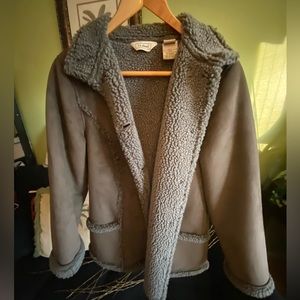 Llbean Sage Green winter coat. Great conditon XS Petite